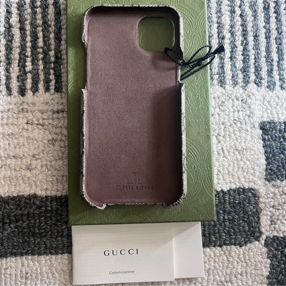 🤎NWT🤎 Gucci Ophidia iPhone 14/15 PLUS Case (753612 K5I0S 9742) - Picture 3 of 10